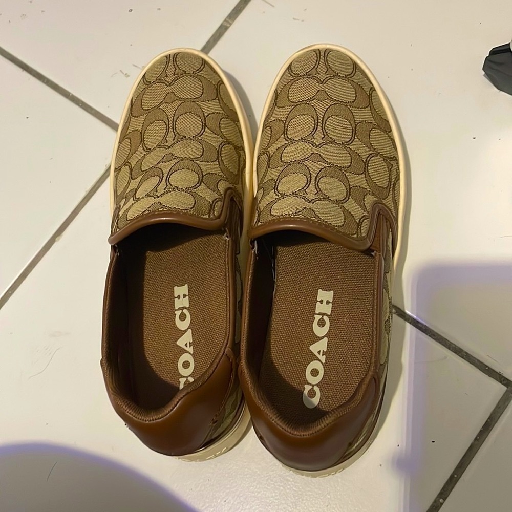 Coach slip ons 👞